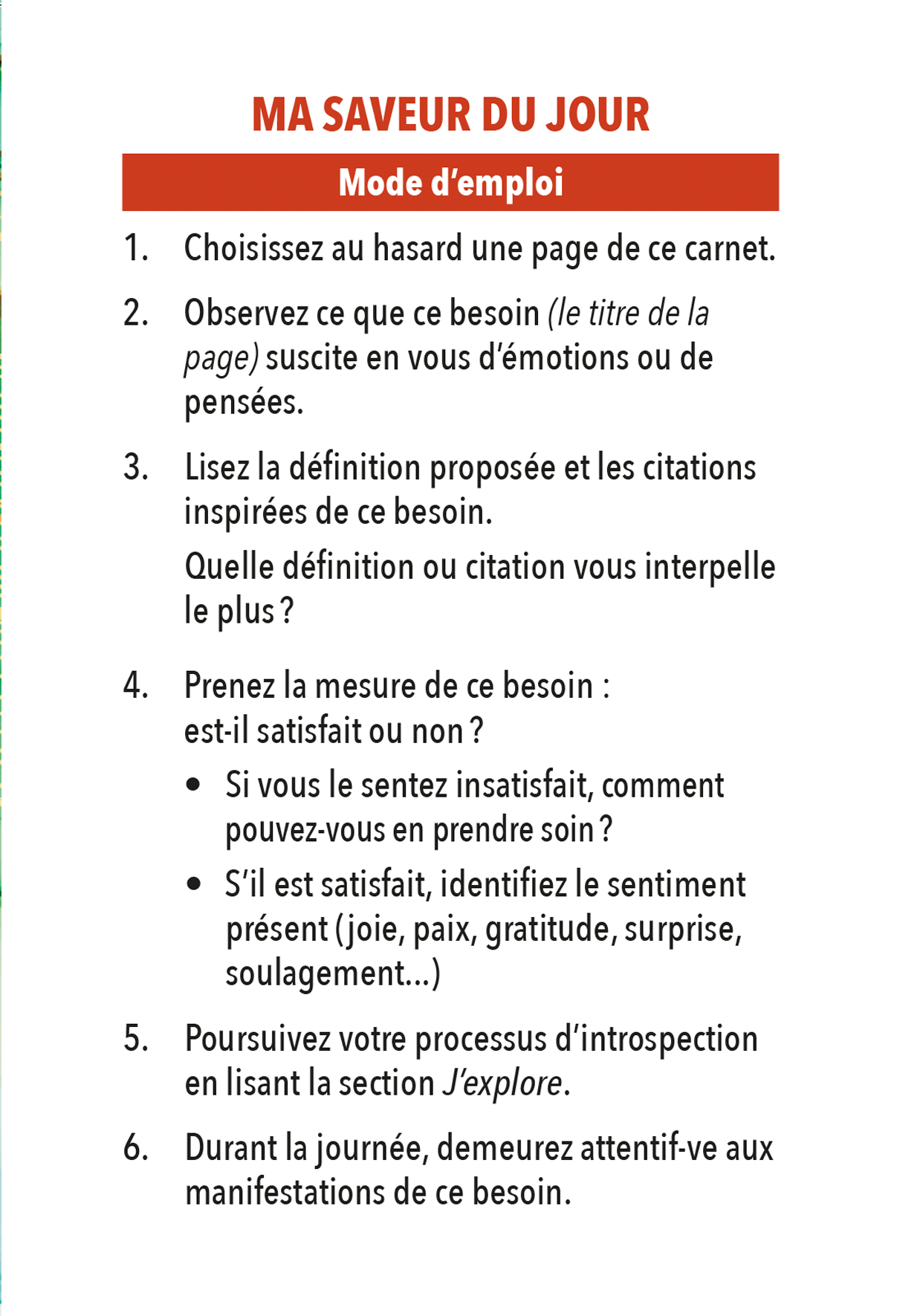 Deux cartes sur un piano : Saveur du jour et Douceur